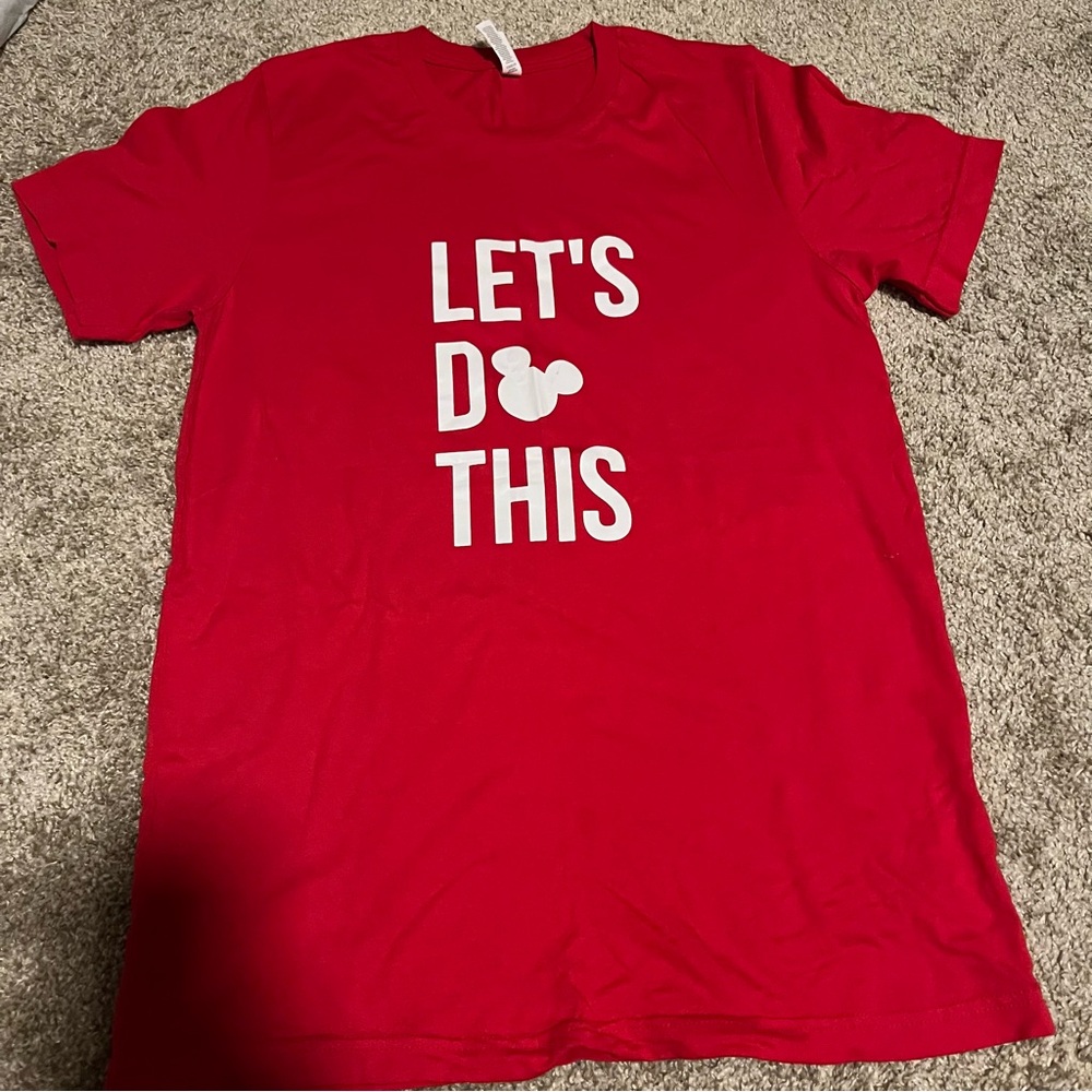 Disney Mickey “let’s do this” t-shirt